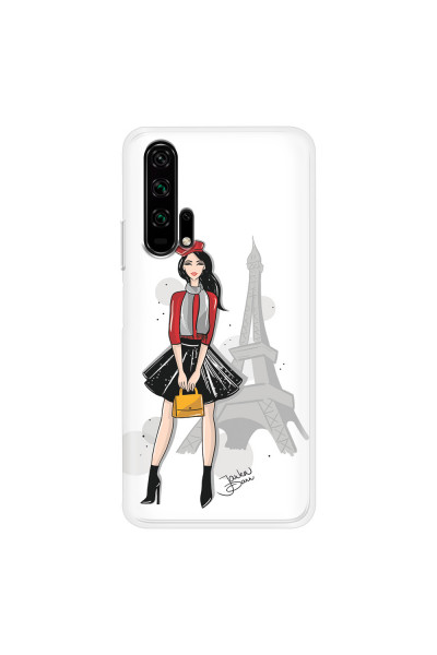 HONOR - Honor 20 Pro - Soft Clear Case - Paris With Love
