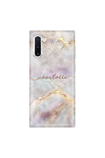 SAMSUNG - Galaxy Note 10 - Soft Clear Case - Marble Rootage