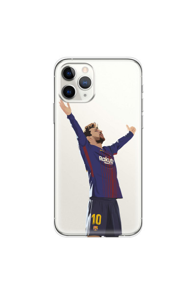 APPLE - iPhone 11 Pro - Soft Clear Case - For Barcelona Fans