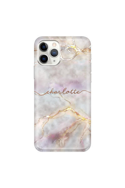 APPLE - iPhone 11 Pro - Soft Clear Case - Marble Rootage