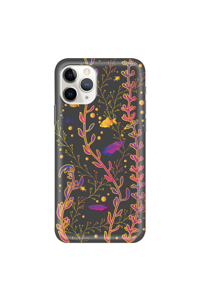 APPLE - iPhone 11 Pro Max - Soft Clear Case - Midnight Aquarium
