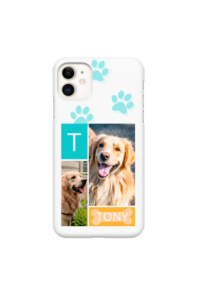 APPLE - iPhone 11 - 3D Snap Case - Dog Collage