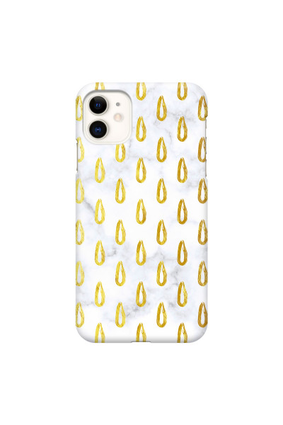 APPLE - iPhone 11 - 3D Snap Case - Marble Drops
