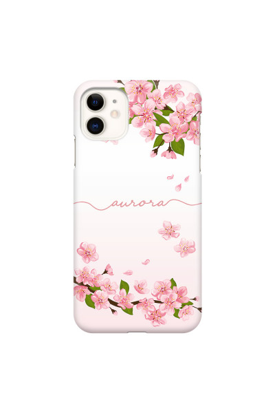APPLE - iPhone 11 - 3D Snap Case - Sakura Handwritten