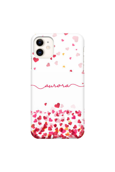 APPLE - iPhone 11 - 3D Snap Case - Scattered Hearts