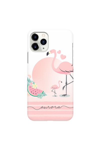 APPLE - iPhone 11 Pro - 3D Snap Case - Flamingo Vibes Handwritten