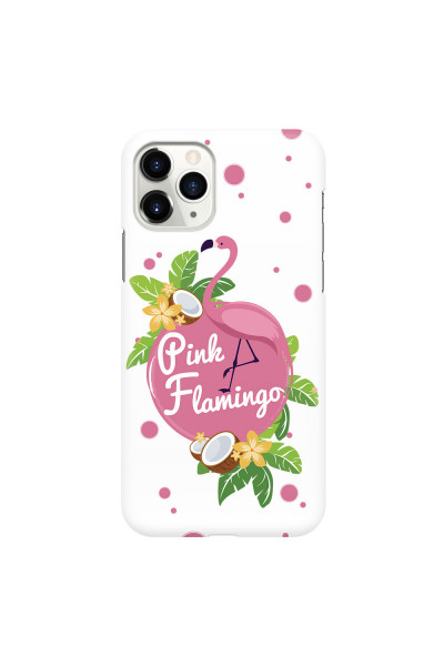 APPLE - iPhone 11 Pro - 3D Snap Case - Pink Flamingo
