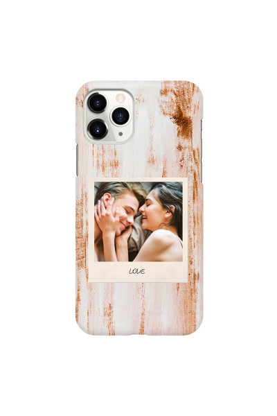 APPLE - iPhone 11 Pro - 3D Snap Case - Wooden Polaroid
