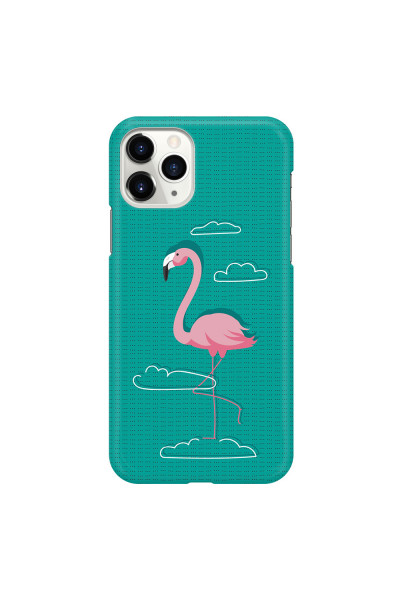 APPLE - iPhone 11 Pro Max - 3D Snap Case - Cartoon Flamingo