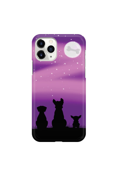 APPLE - iPhone 11 Pro Max - 3D Snap Case - Dog's Desire Violet Sky