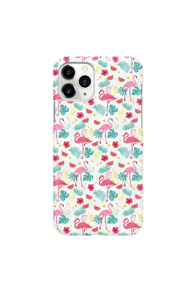 APPLE - iPhone 11 Pro Max - 3D Snap Case - Tropical Flamingo II