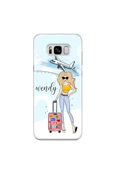SAMSUNG - Galaxy S8 - 3D Snap Case - Travelers Duo Blonde