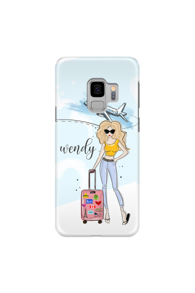 SAMSUNG - Galaxy S9 - 3D Snap Case - Travelers Duo Blonde