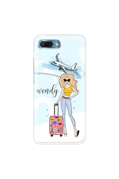 HONOR - Honor 10 - Soft Clear Case - Travelers Duo Blonde