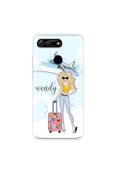 HONOR - Honor View 20 - Soft Clear Case - Travelers Duo Blonde