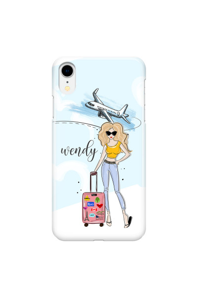 APPLE - iPhone XR - 3D Snap Case - Travelers Duo Blonde
