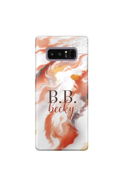 SAMSUNG - Galaxy Note 8 - 3D Snap Case - Streamflow Autumn Passion