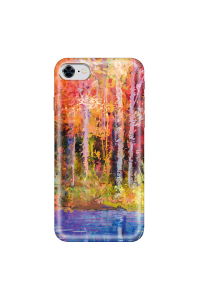 APPLE - iPhone 8 - Soft Clear Case - Autumn Silence