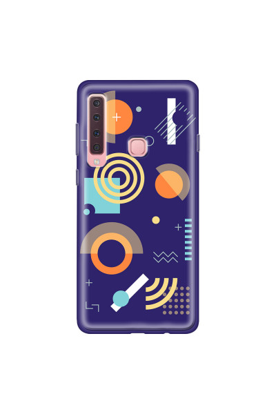 SAMSUNG - Galaxy A9 2018 - Soft Clear Case - Retro Style Series I.