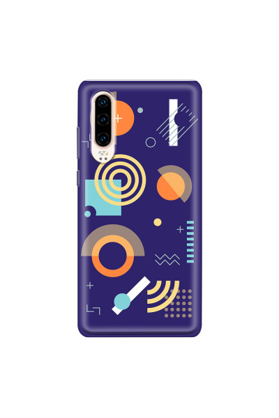 HUAWEI - P30 - Soft Clear Case - Retro Style Series I.