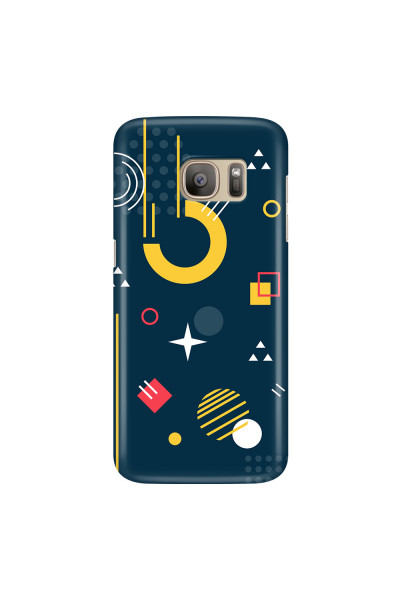 SAMSUNG - Galaxy S7 - 3D Snap Case - Retro Style Series II.