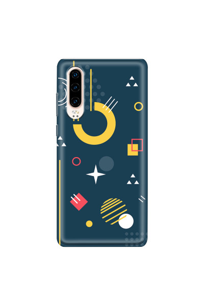 HUAWEI - P30 - Soft Clear Case - Retro Style Series II.