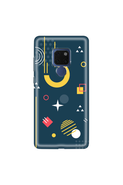 HUAWEI - Mate 20 - Soft Clear Case - Retro Style Series II.