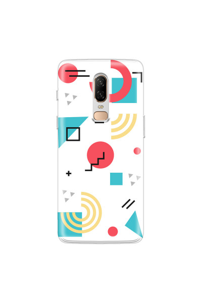 ONEPLUS - OnePlus 6 - Soft Clear Case - Retro Style Series III.