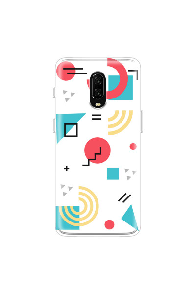 ONEPLUS - OnePlus 6T - Soft Clear Case - Retro Style Series III.