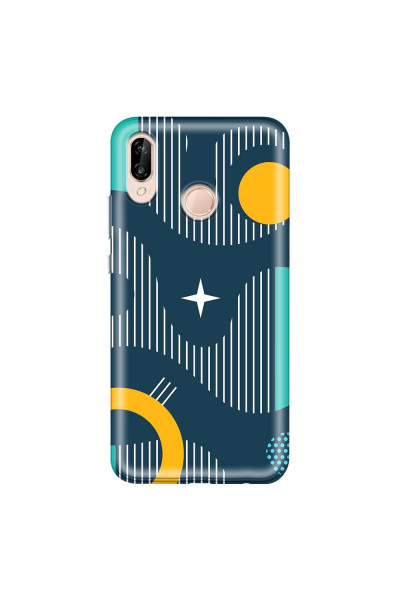 HUAWEI - P20 Lite - Soft Clear Case - Retro Style Series IV.