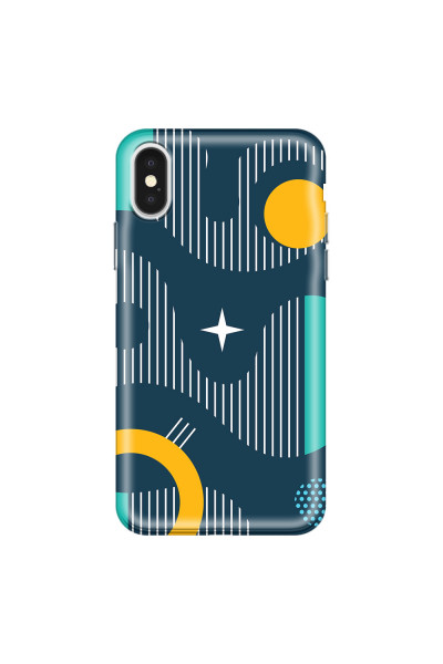 APPLE - iPhone X - Soft Clear Case - Retro Style Series IV.