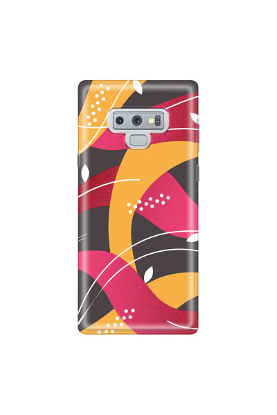SAMSUNG - Galaxy Note 9 - Soft Clear Case - Retro Style Series V.