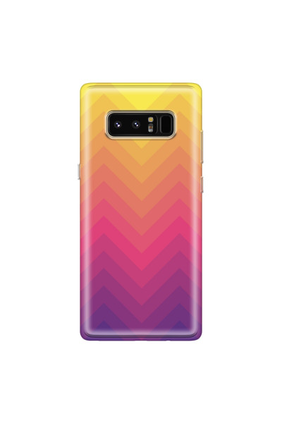 SAMSUNG - Galaxy Note 8 - Soft Clear Case - Retro Style Series VII.