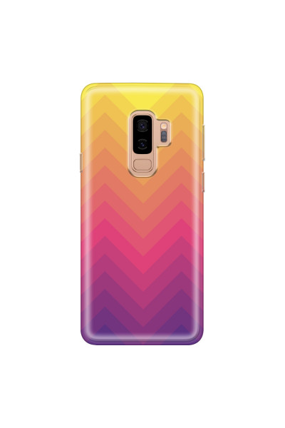 SAMSUNG - Galaxy S9 Plus 2018 - Soft Clear Case - Retro Style Series VII.