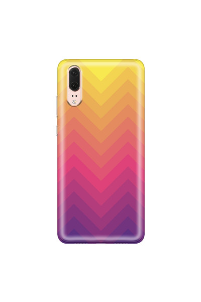 HUAWEI - P20 - Soft Clear Case - Retro Style Series VII.