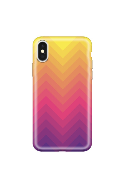 APPLE - iPhone X - Soft Clear Case - Retro Style Series VII.