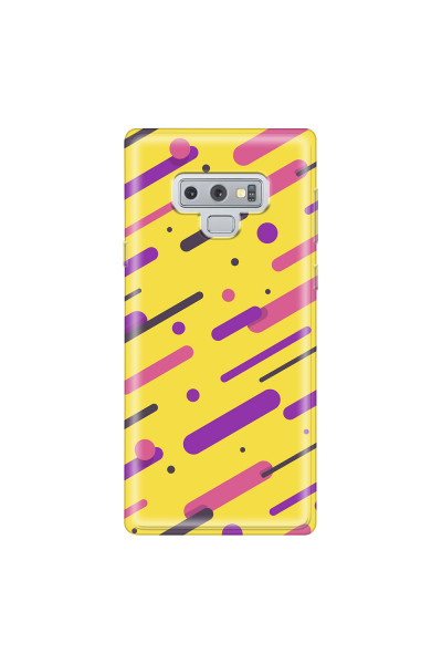 SAMSUNG - Galaxy Note 9 - Soft Clear Case - Retro Style Series VIII.