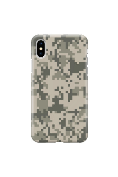 APPLE - iPhone XS - 3D Snap Case - Digital Camouflage