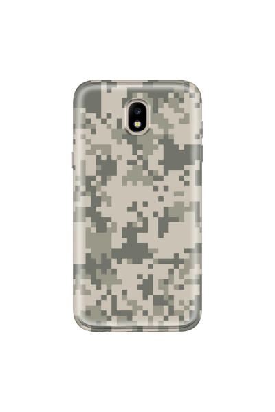 SAMSUNG - Galaxy J3 2017 - Soft Clear Case - Digital Camouflage