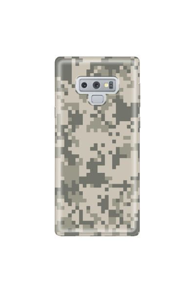 SAMSUNG - Galaxy Note 9 - Soft Clear Case - Digital Camouflage