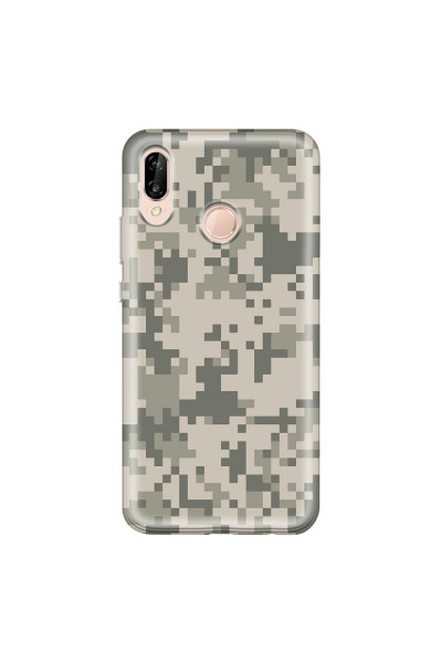 HUAWEI - P20 Lite - Soft Clear Case - Digital Camouflage