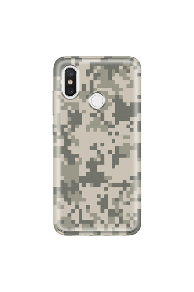 XIAOMI - Mi 8 - Soft Clear Case - Digital Camouflage