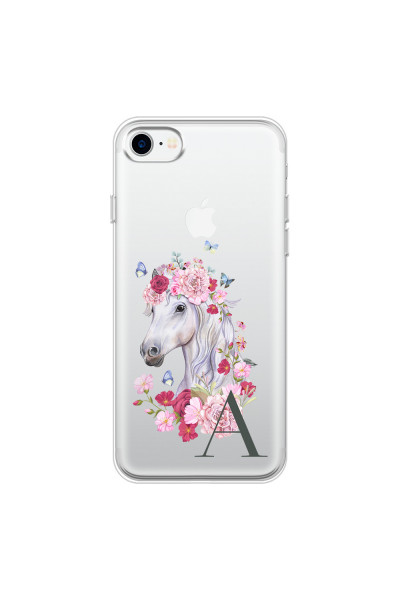 APPLE - iPhone 7 - Soft Clear Case - Magical Horse