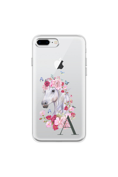 APPLE - iPhone 8 Plus - Soft Clear Case - Magical Horse