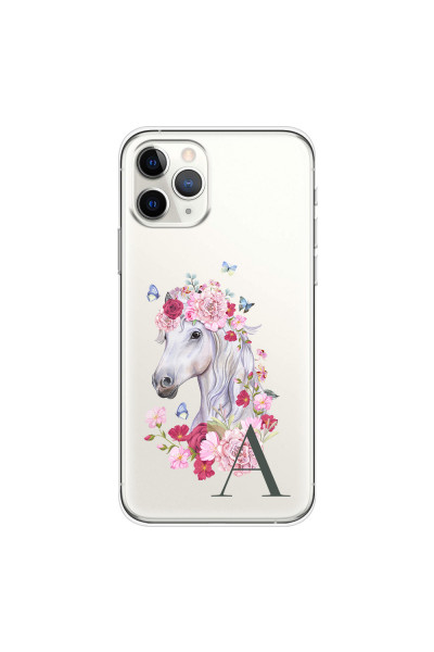 APPLE - iPhone 11 Pro Max - Soft Clear Case - Magical Horse