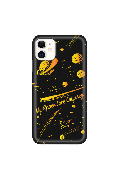 APPLE - iPhone 11 - Soft Clear Case - Dark Space Odyssey