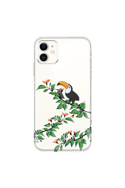 APPLE - iPhone 11 - Soft Clear Case - Me, The Stars And Toucan
