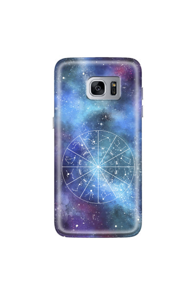 SAMSUNG - Galaxy S7 Edge - Soft Clear Case - Zodiac Constelations