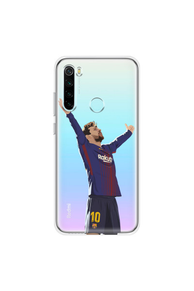 XIAOMI - Redmi Note 8 - Soft Clear Case - For Barcelona Fans