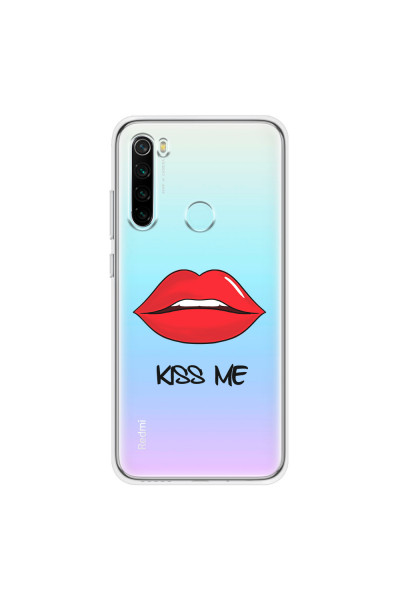XIAOMI - Redmi Note 8 - Soft Clear Case - Kiss Me